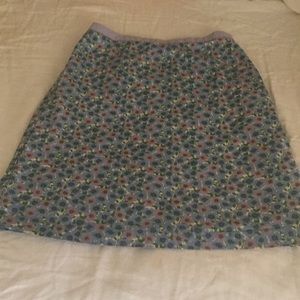 Boden A line Skirt size 4